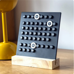 Acrylic Wooden Handmade DIY Desk Calendar