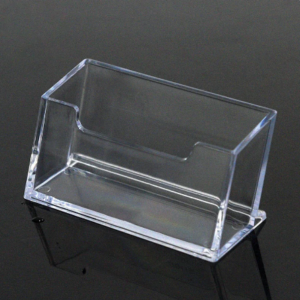 Transparent Business Card Holder