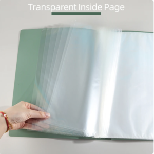 A4 Size Transparent Multi-layer File Cover